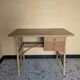Antique rattan desk