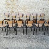 Vintage school chairs