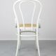 Chaises No. 18 Blanches par Michael Thonet, Set de 4