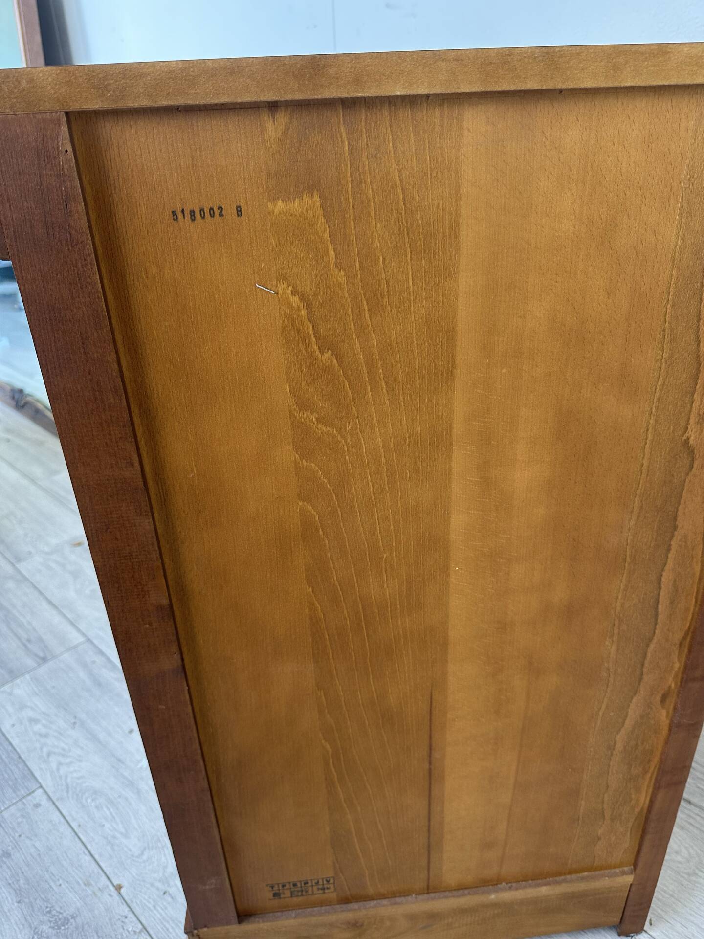 French vintage corner cabinet in solid wood by Ernest Ménard.