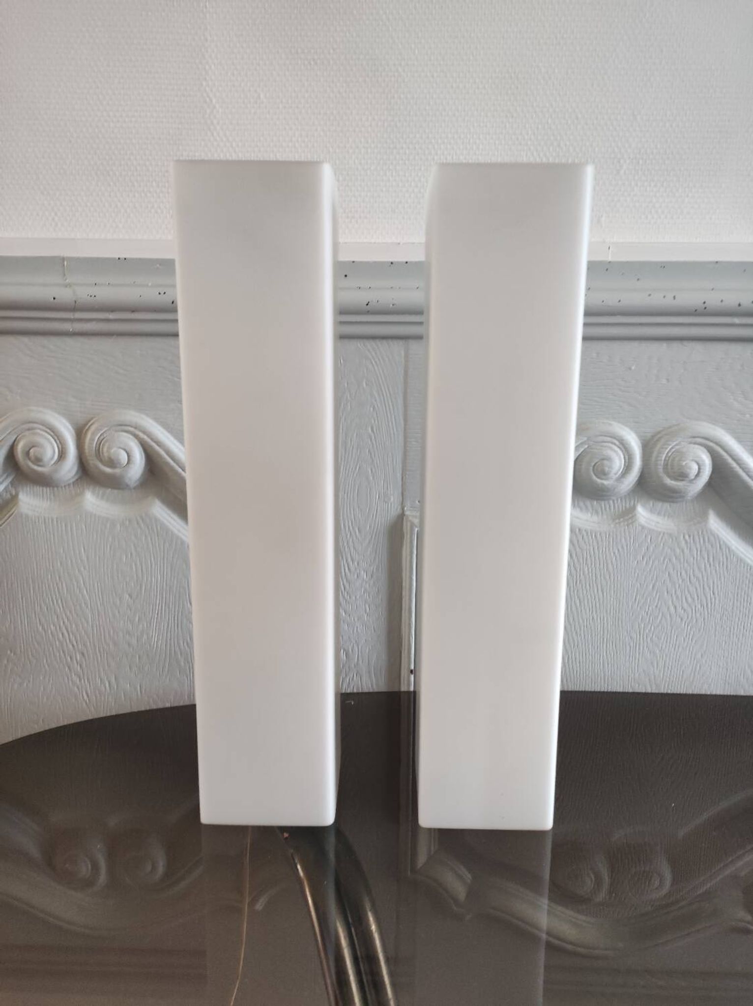 Pair of Staff Leuchten wall lights from the 1960s.
