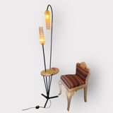 Floor lamp Arlus 50s crystal tulips