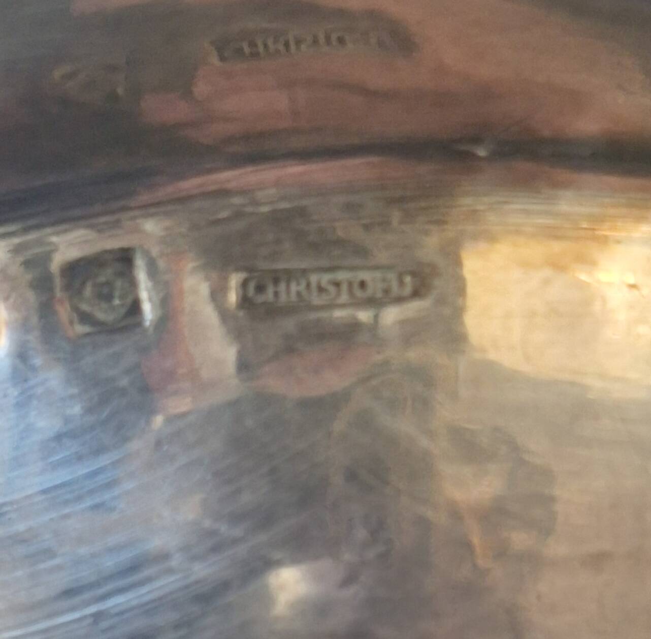 Christofle scallop plate