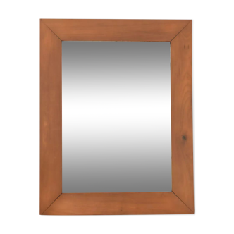 Miroir cadre acajou 62x50 cm