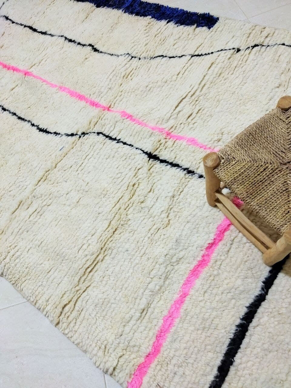 Tribal berber carpet 260 x 158 cm