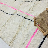 Tribal berber carpet 260 x 158 cm