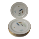 6 Limoge plates service porcelain cover