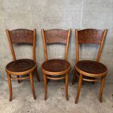 3 Aguilar bistro chairs