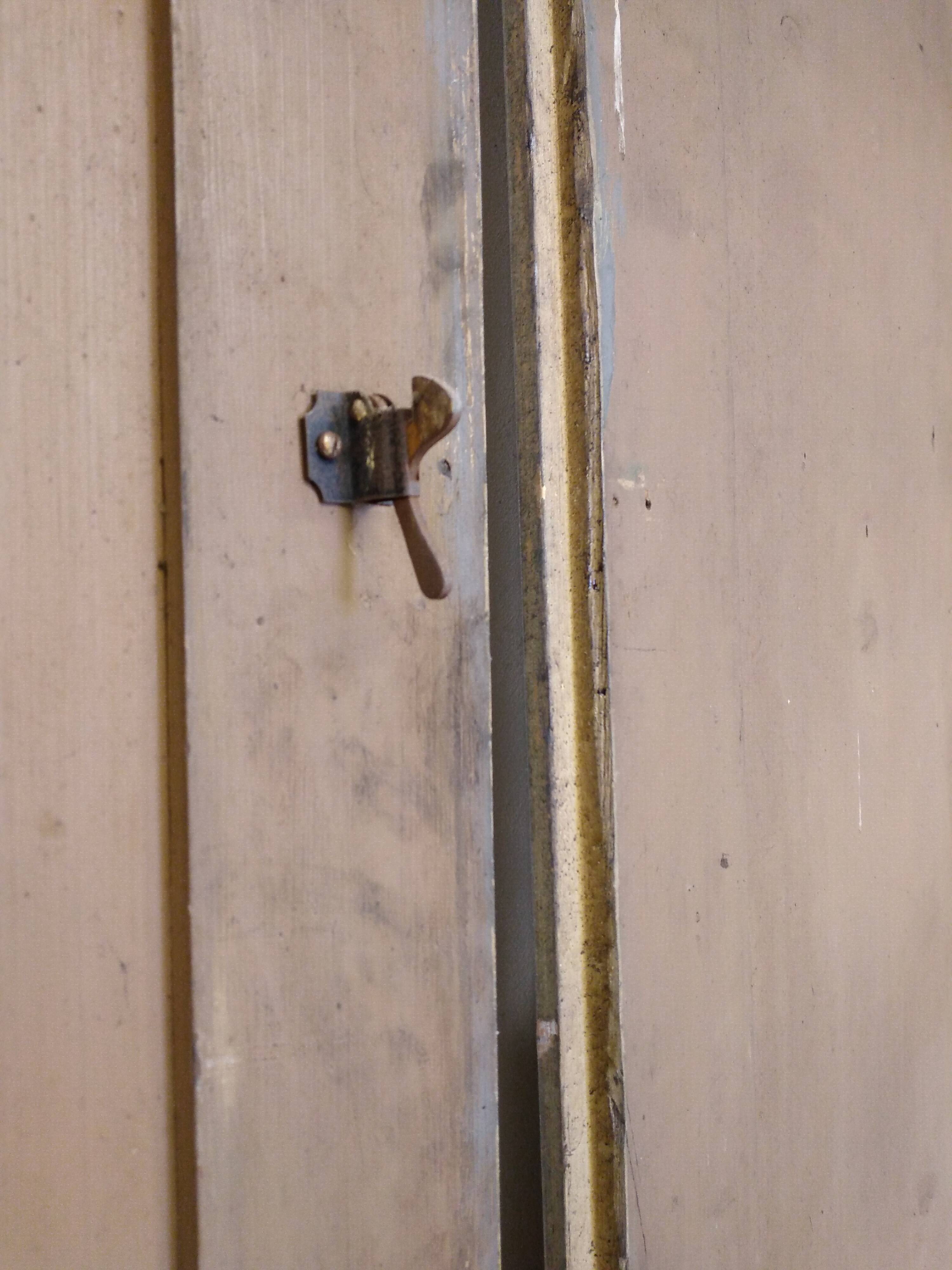 Antique closet doors