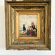 Antique seaside oil painting, c. 1845