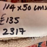 Old Turkish narrow Kilim Runner 114x50 cm shabby chic, vintage kelim