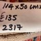 Ancien chemin de Kilim étroit turc 114x50 cm shabby chic, kelim vintage