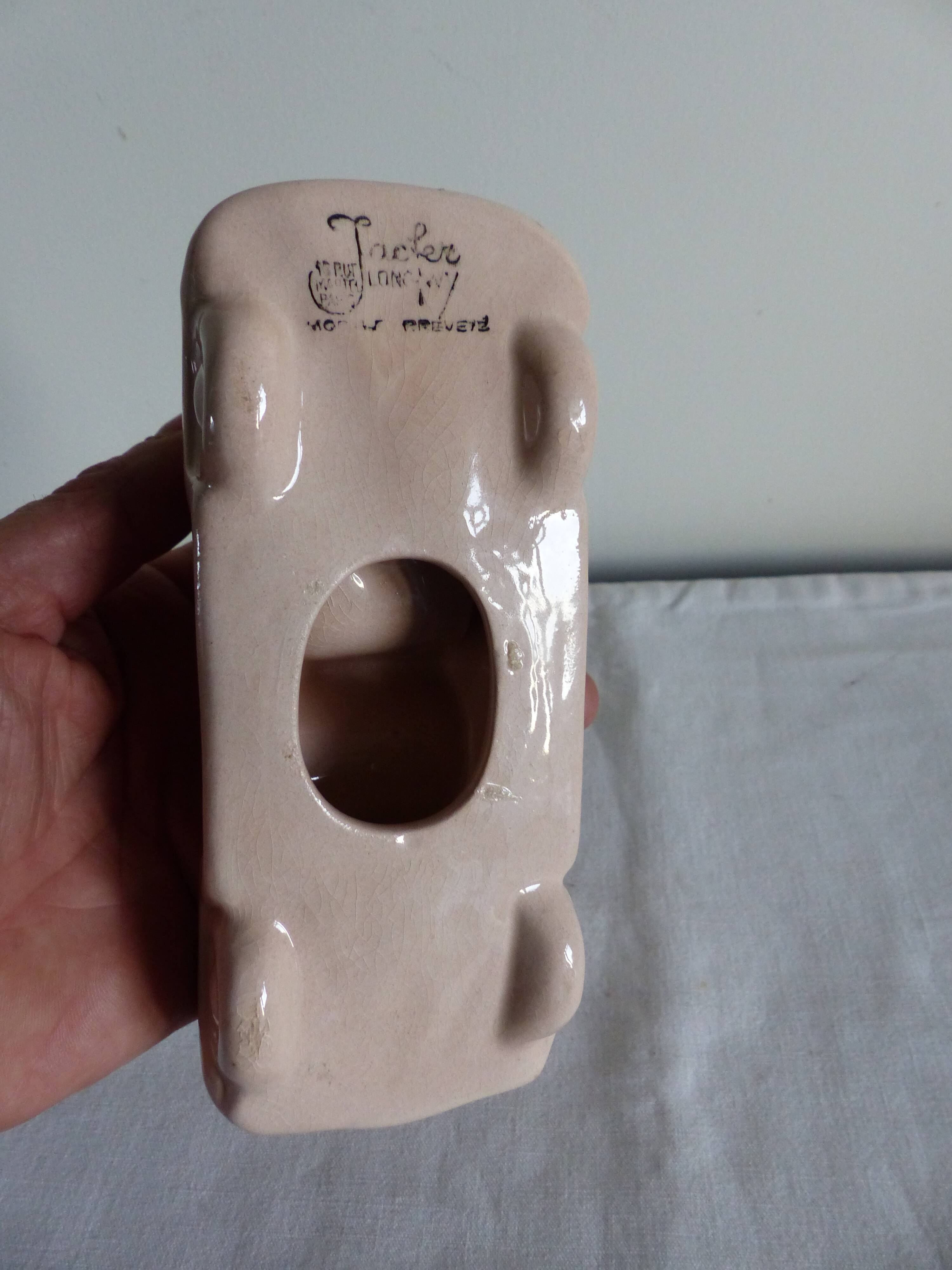 Ceramic ashtray jacfer longwy automotive