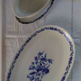 Oval Bavarian porcelain dish - 1960s
