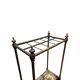 Antique English Brass Umbrella Stand, from around 1900