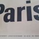 Poster Paris Notre-Dame quais de Seine 60s