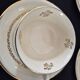 Set of 8 cups and saucers in Gien earthenware, model Valence A040.