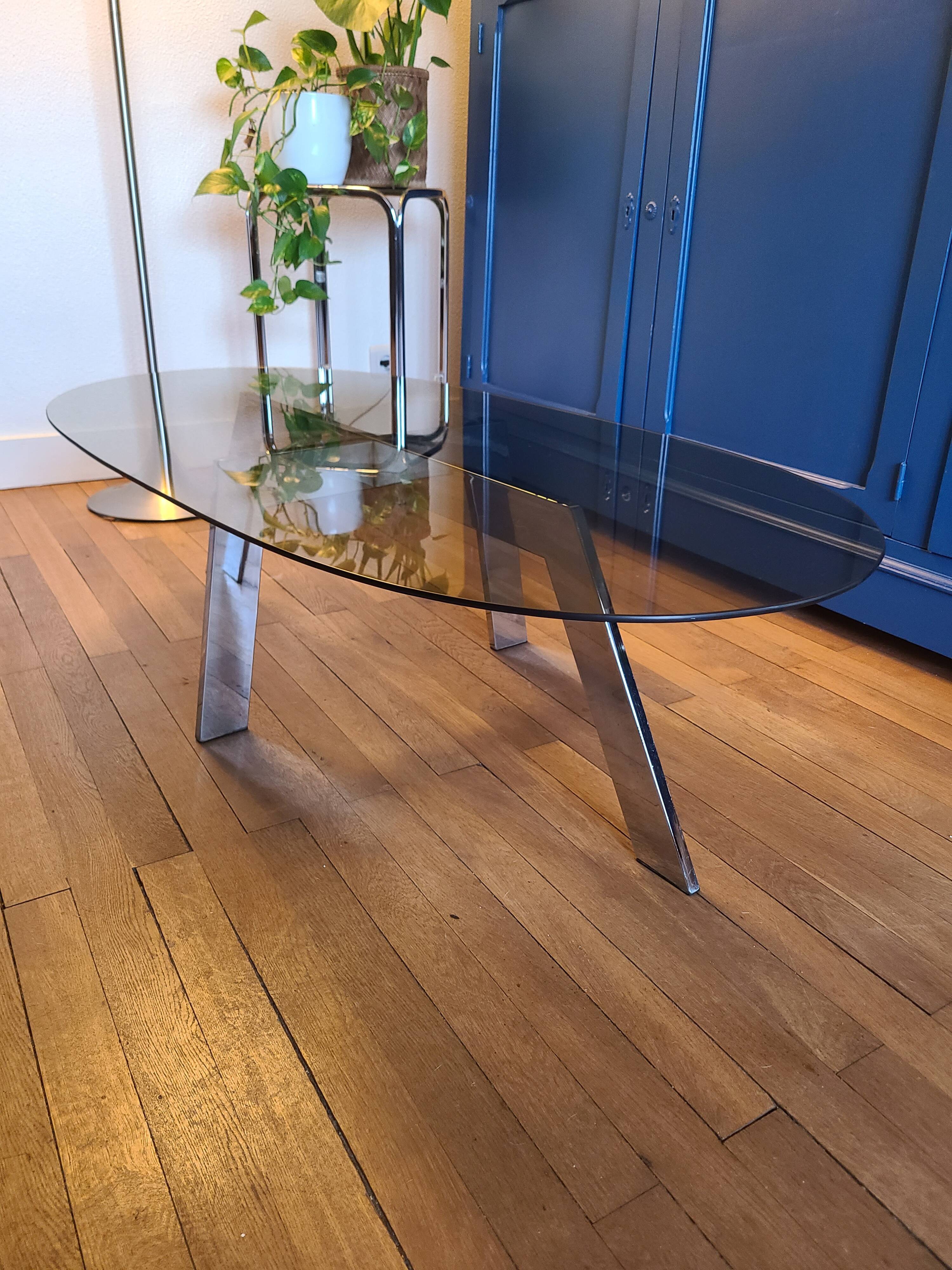 Vintage coffee table space age 70