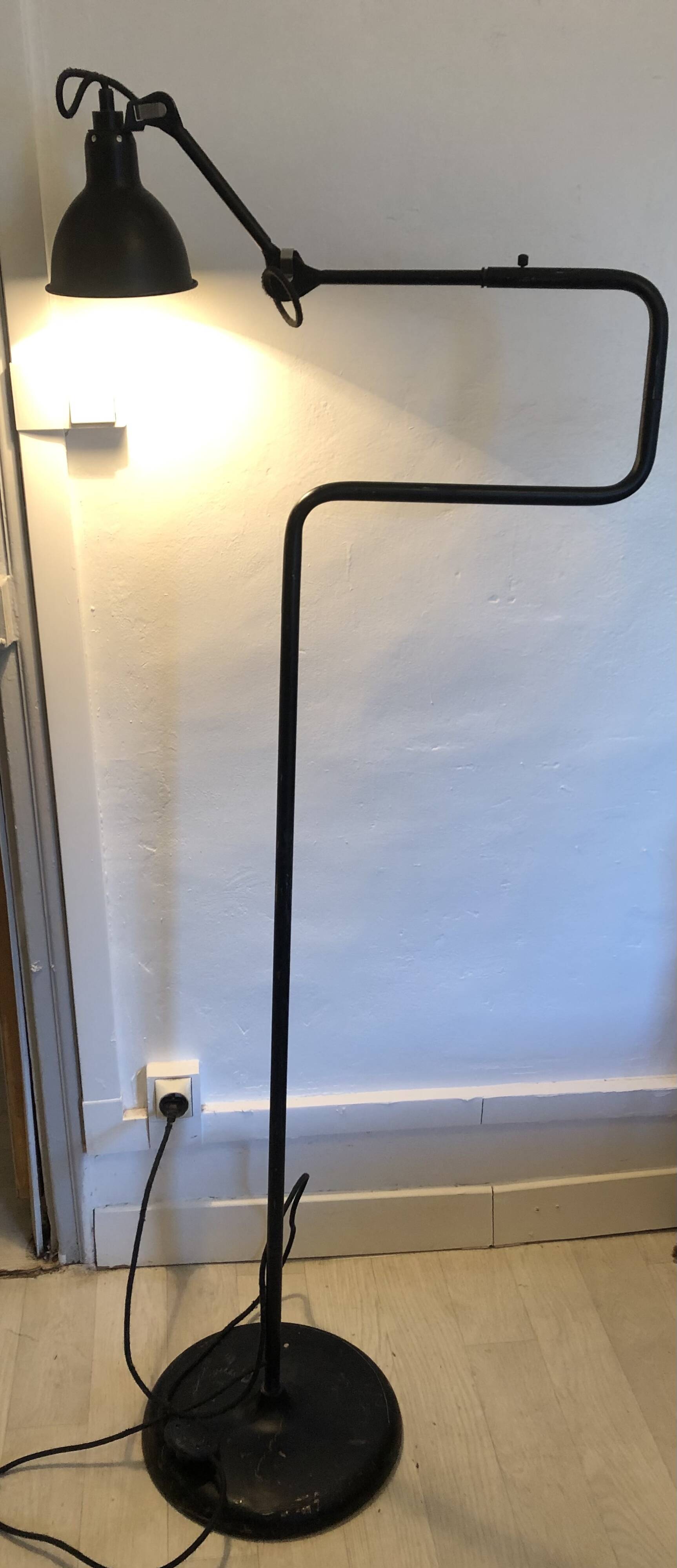 Industrial Gras style floor lamp