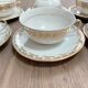 Service à café ou thé véritable Porcelaine de Limoges et doré