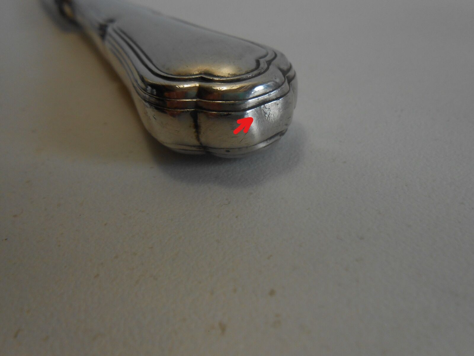 Couteau à gigot argent fourré