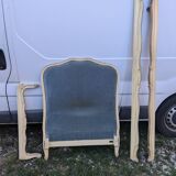 Louis XV style single bed