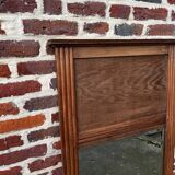 Solid wood mirror