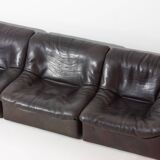 Large De Sede 'DS-46' Modular Sofa with armchair, Switzerland 1970s