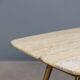 Vintage coffee table in onyx and brass, design, Italy, 1950s-1960s