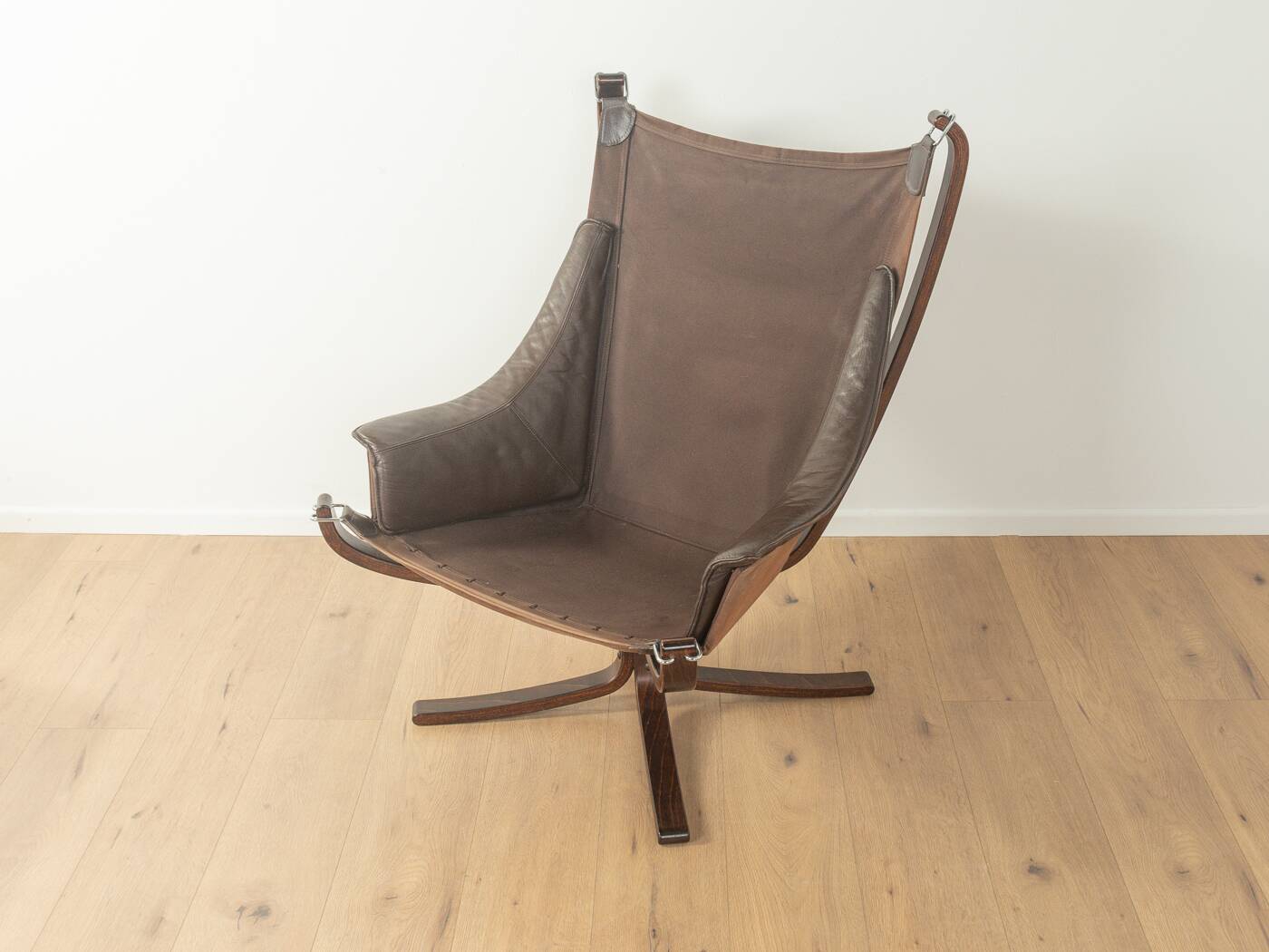 Falcon chair with footstool by Sigurd Ressell for Vatne Møbler