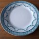 Set of 3 flat plates made of ironstone.