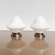 Set of 2 Art Deco Acorn lamps by GISO/Gispen, 1930s