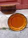 Lot de 10 assiettes provençales jaunes