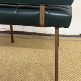 Green Skai chair, 1960s