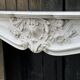 Louis XV style fireplace in Carrara marble circa 1880