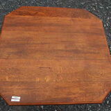 Table Bistro cast iron and oak tray