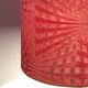 Red Vasarely lampshade