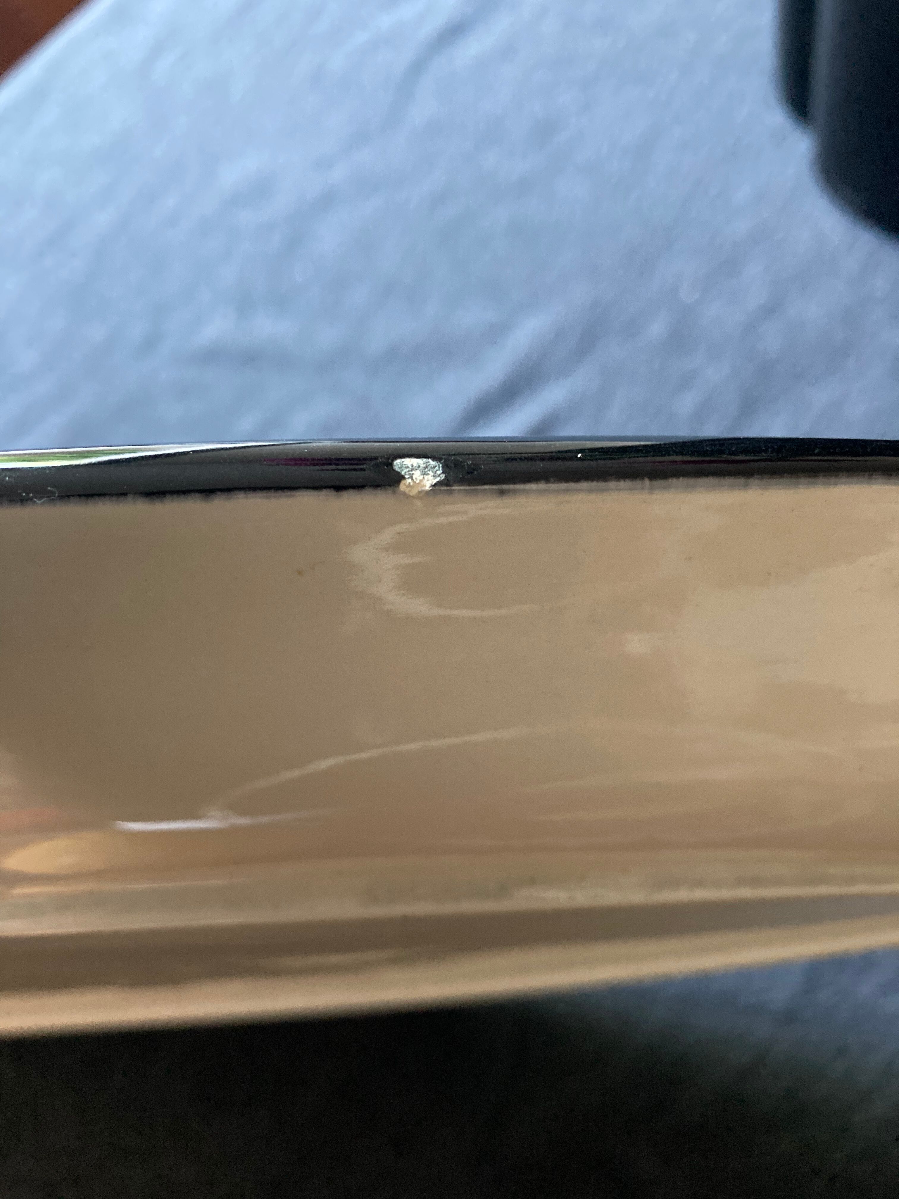 Glazed ceramic lobster fish dish from the 1950s.