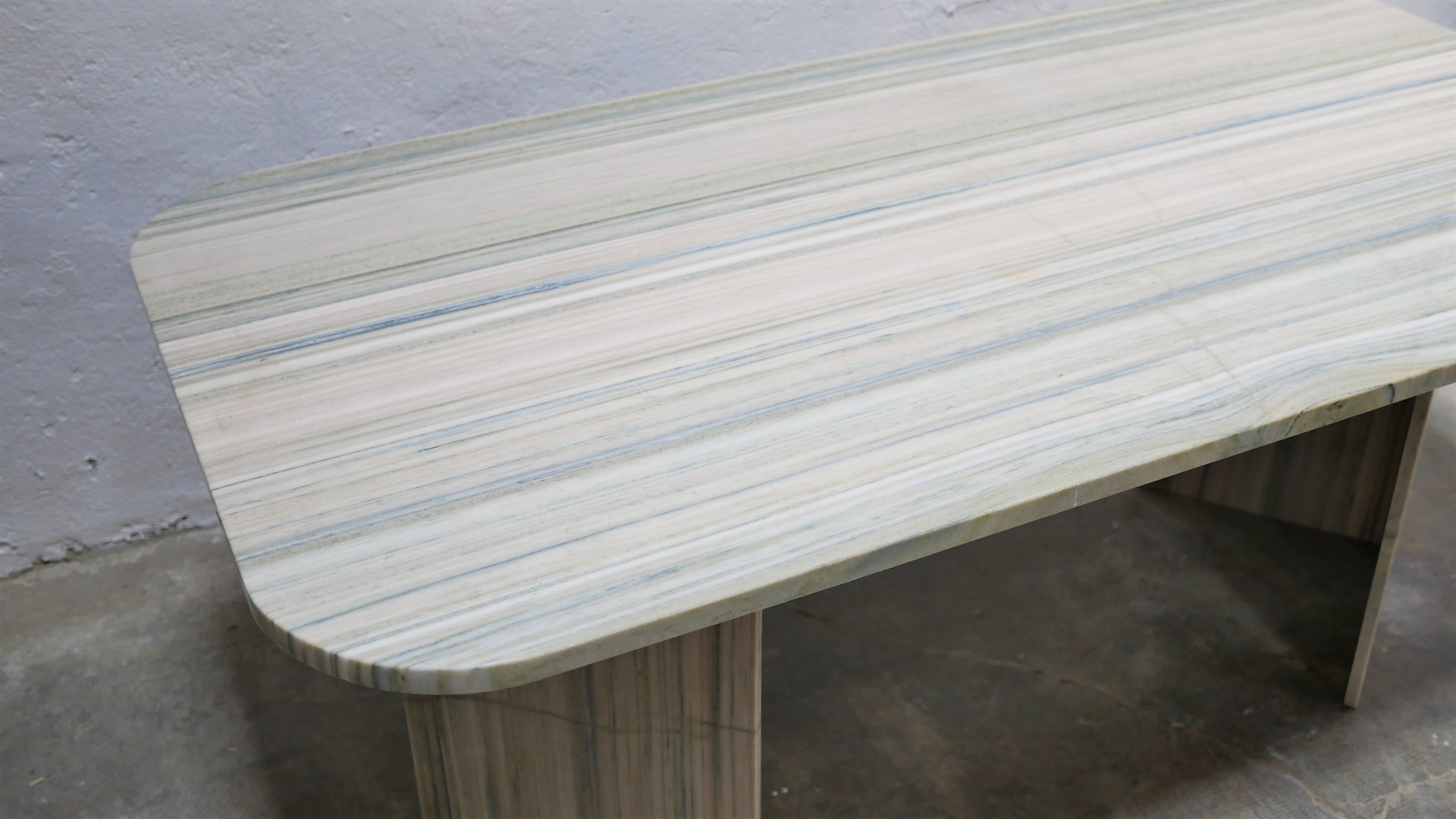 Vintage marble dining table