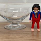 Set of 4 cut glass cups