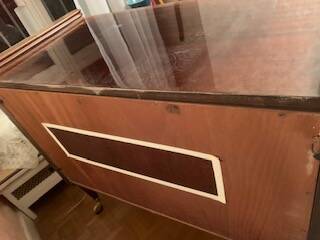 1960s/70s sideboard on wheels