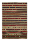 Tapis kilim anatolien vintage fait main turc 157 cm x 223 cm