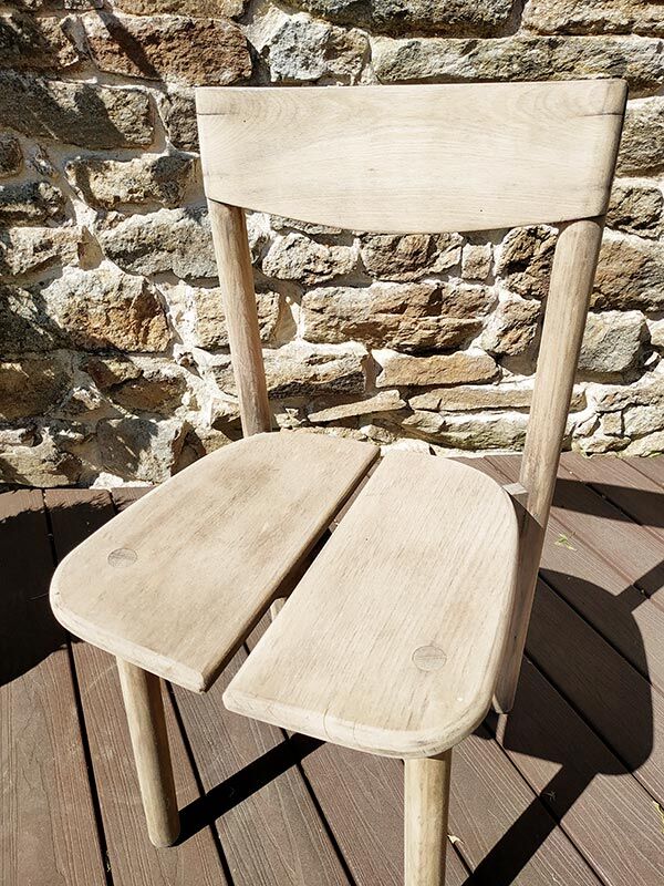 1 Wooden garden stool