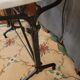Marble bistro table