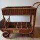 Rattan bar service