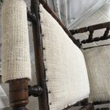 English rocking chair turned wood