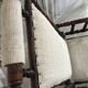 English rocking chair turned wood