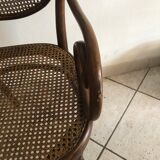 Canned Thonet armchair