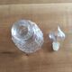 Vintage glass carafe 0.375 L