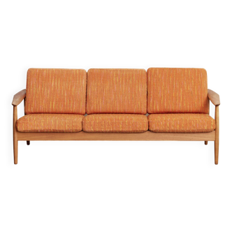 Arne Vodder three-seater Couch FD 164 for France & Søn